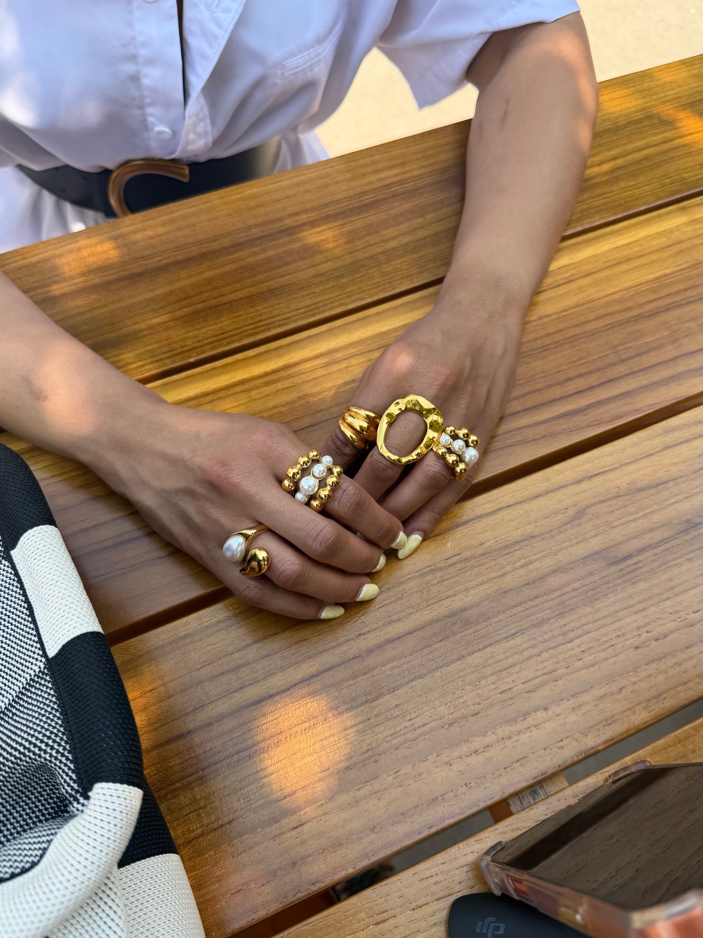 Wrapped in Perla Ring